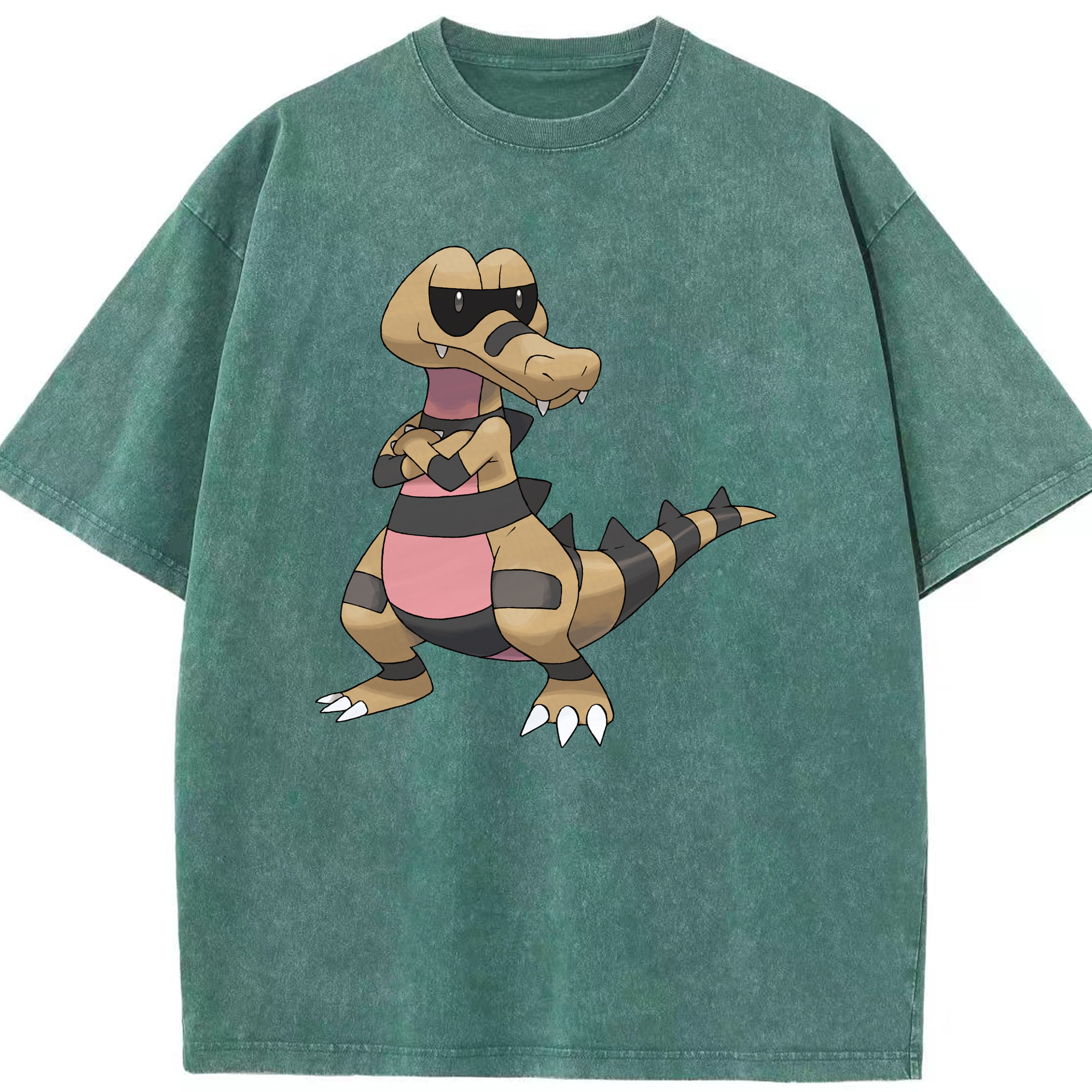 （画像用） ポケットモンスター Pokémon 綿100% ヴィンテージ風 半袖Tシャツ（フロントプリント）